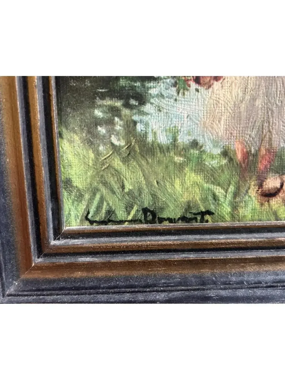 Winde Fine Prints 'Flower Gatherers' by Demarest Framed Print No 325 8x10